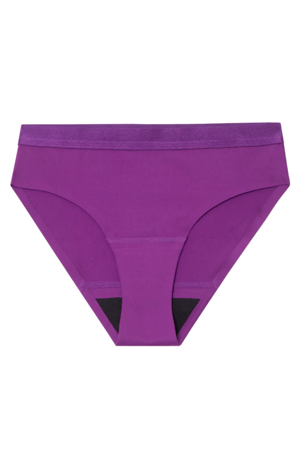 Teen Leak Proof Brief - Purple (Moderate) - Chérie Amour