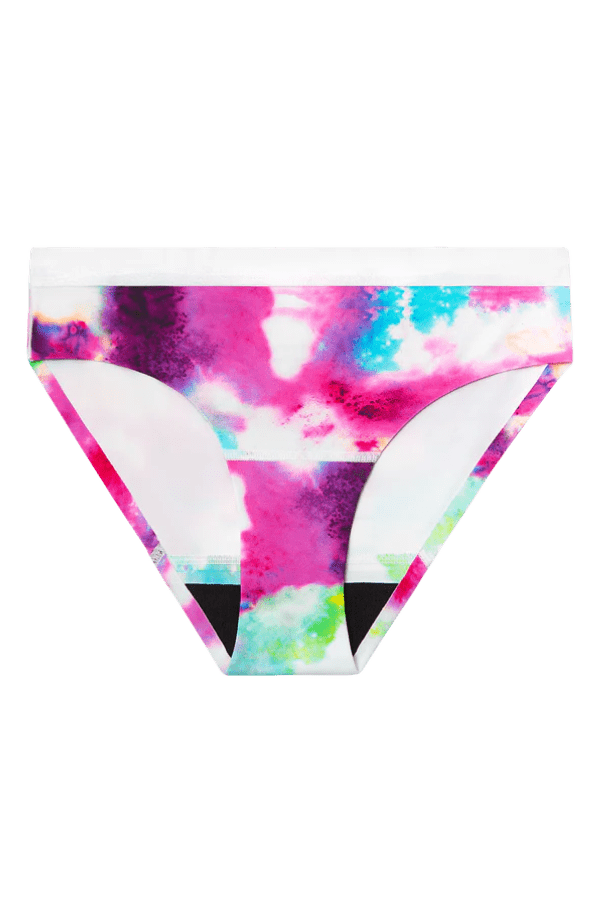 Teen Leak Proof Brief - Tie Dye (Moderate) - Chérie Amour