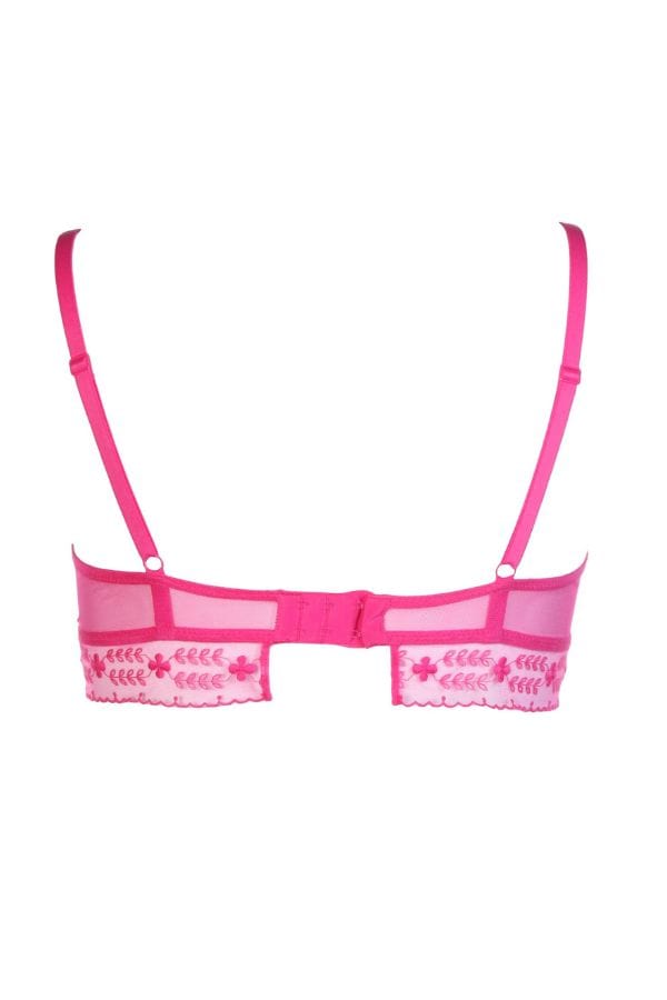 Reve Square Neckline Full Cup Bra - Sakura Pink