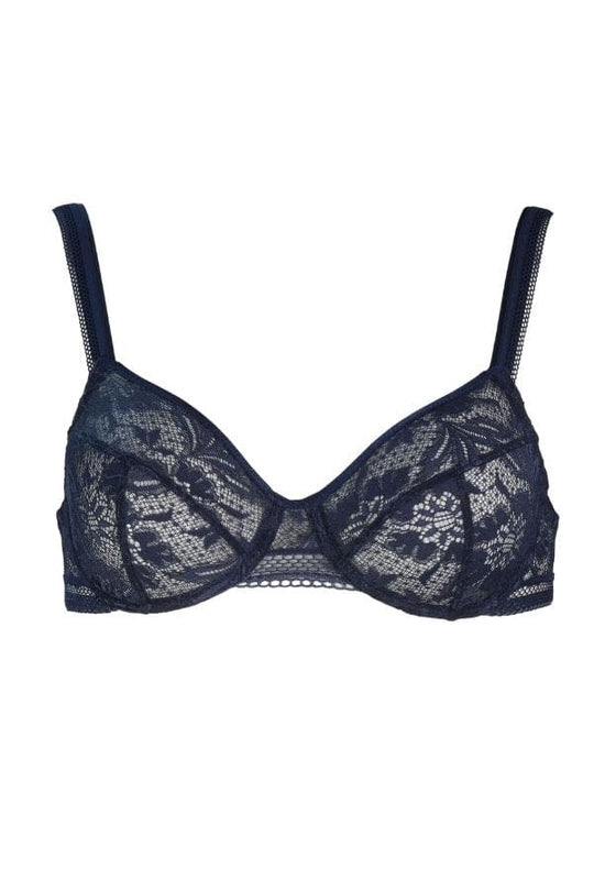 Simone Perele Karma Full Cup Support Lace Bra - Black