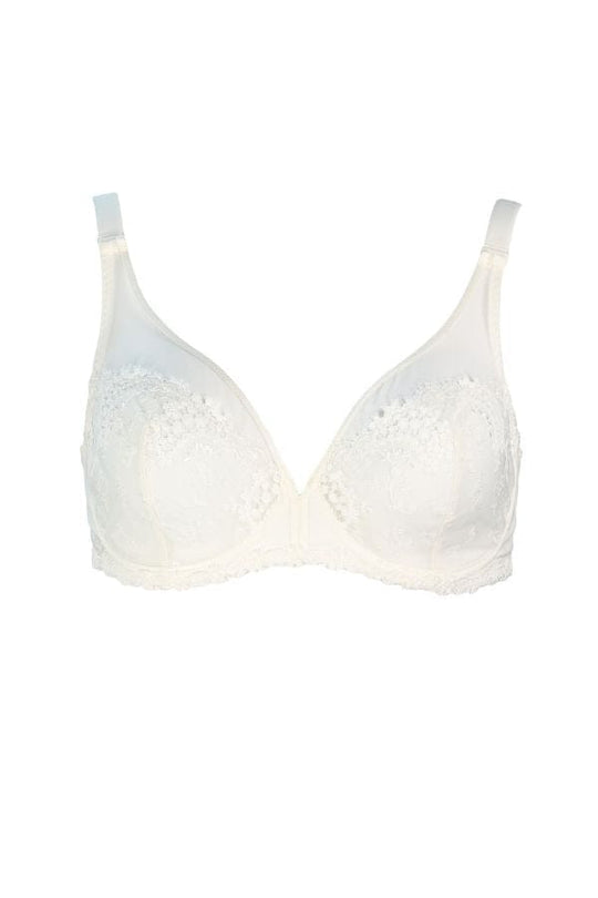 Simone Perele Delice Full Coverage Plunge Bra - White