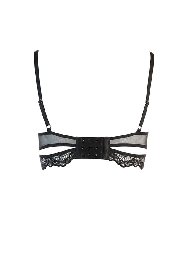 Kane Cutout V-wire Bra In Chili