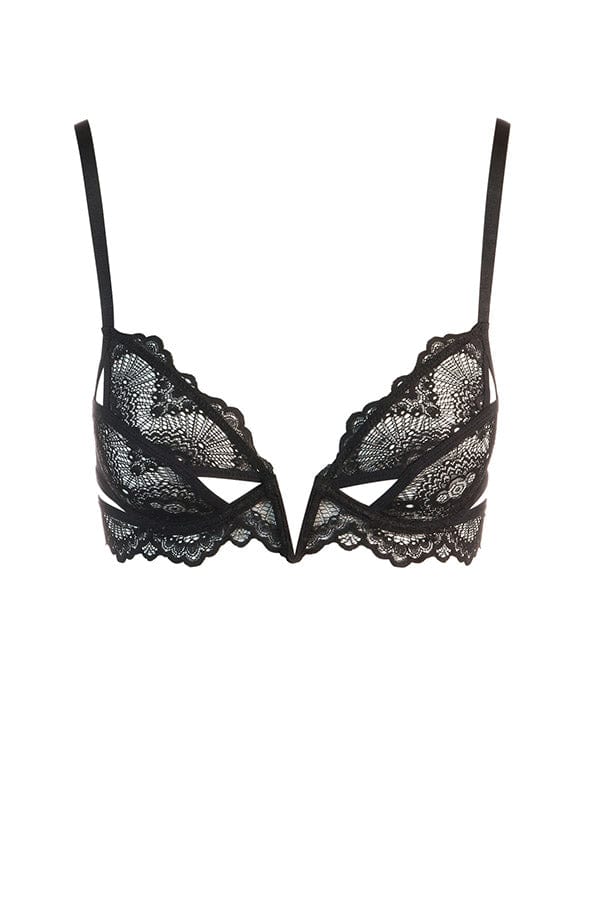 Urban Outfitters Thistle & Spire Kane Lace V-Wire Bra