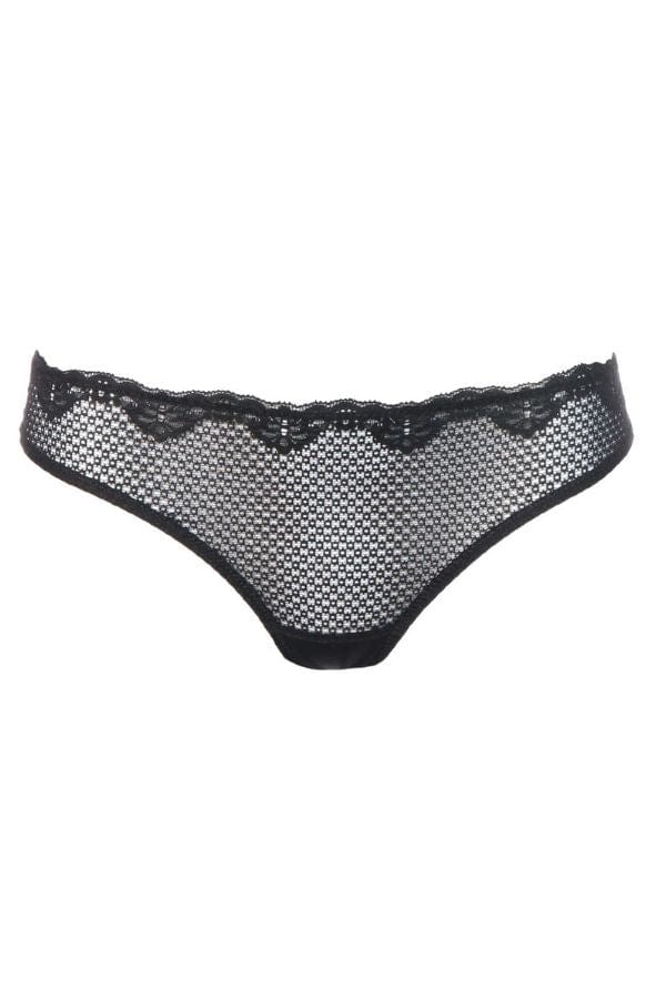 Après Minuit Open Panties- Black - Chérie Amour