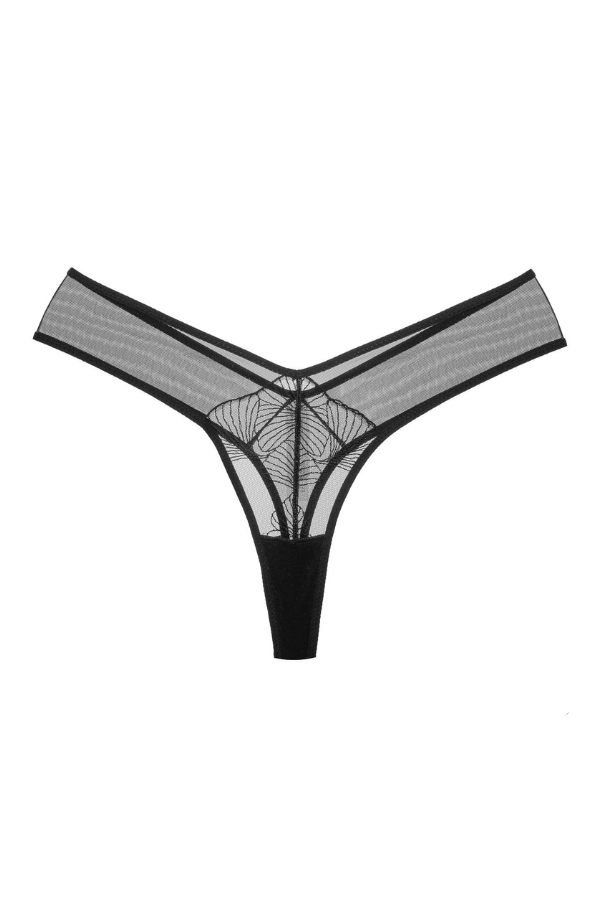 Bella Thong - Black - Chérie Amour