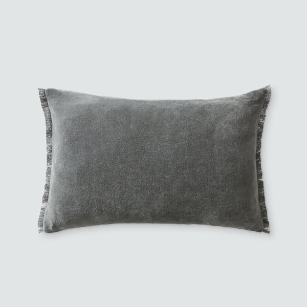 Ceniza Lumbar Pillow | Black - The Citizenry