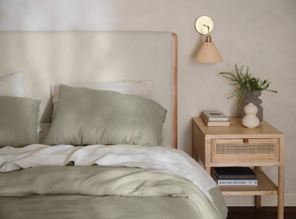 Stonewashed Linen Bedding