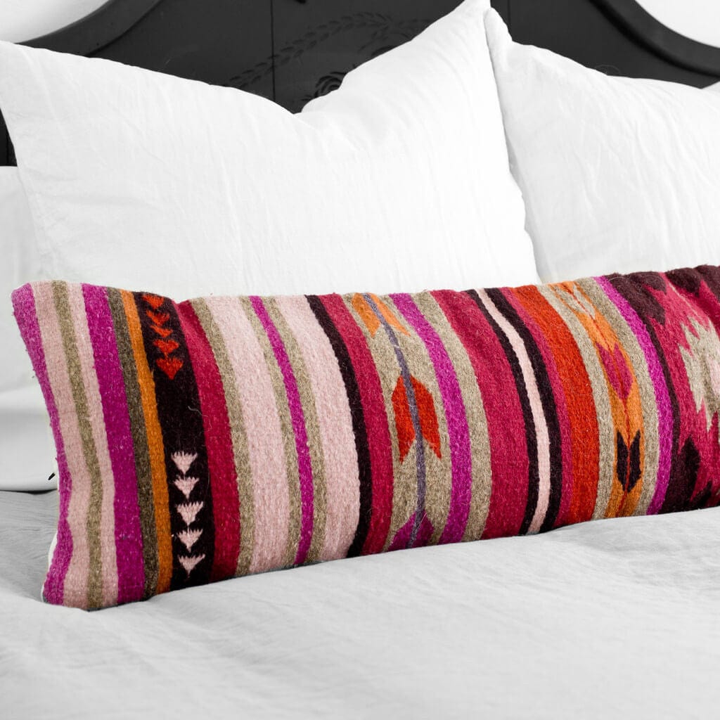 Lumbar Decorative Pillow | Colorful Geometric Pattern – The Citizenry