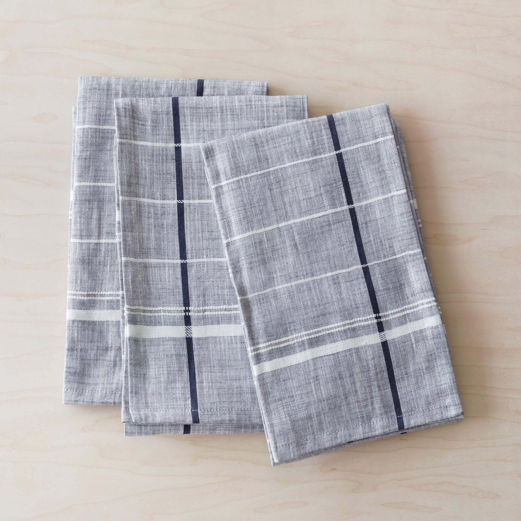 Perfectly Plaid Patterned Kitchen Towels Set of 3