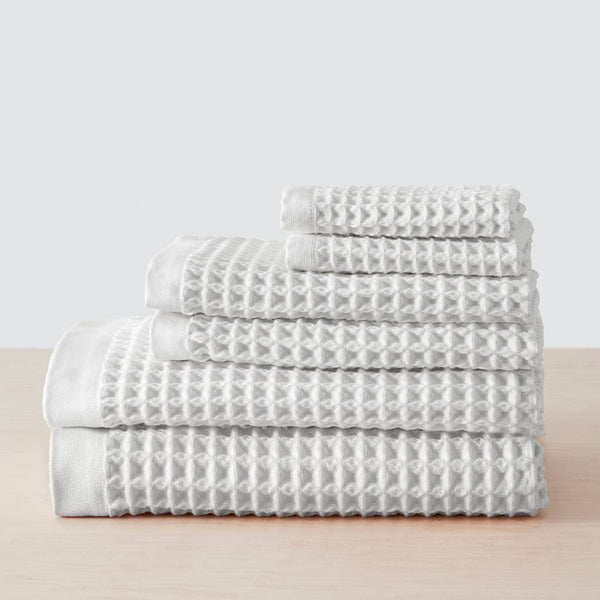 Bright Stripes Waffle Dish Towel Set – Wild Cotton Linens