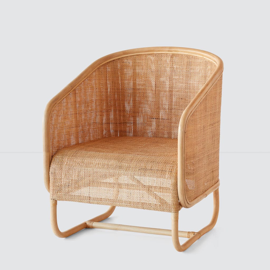 Modern Cane Lounge Chair | Handcrafted in Indonesia – The Citizenry