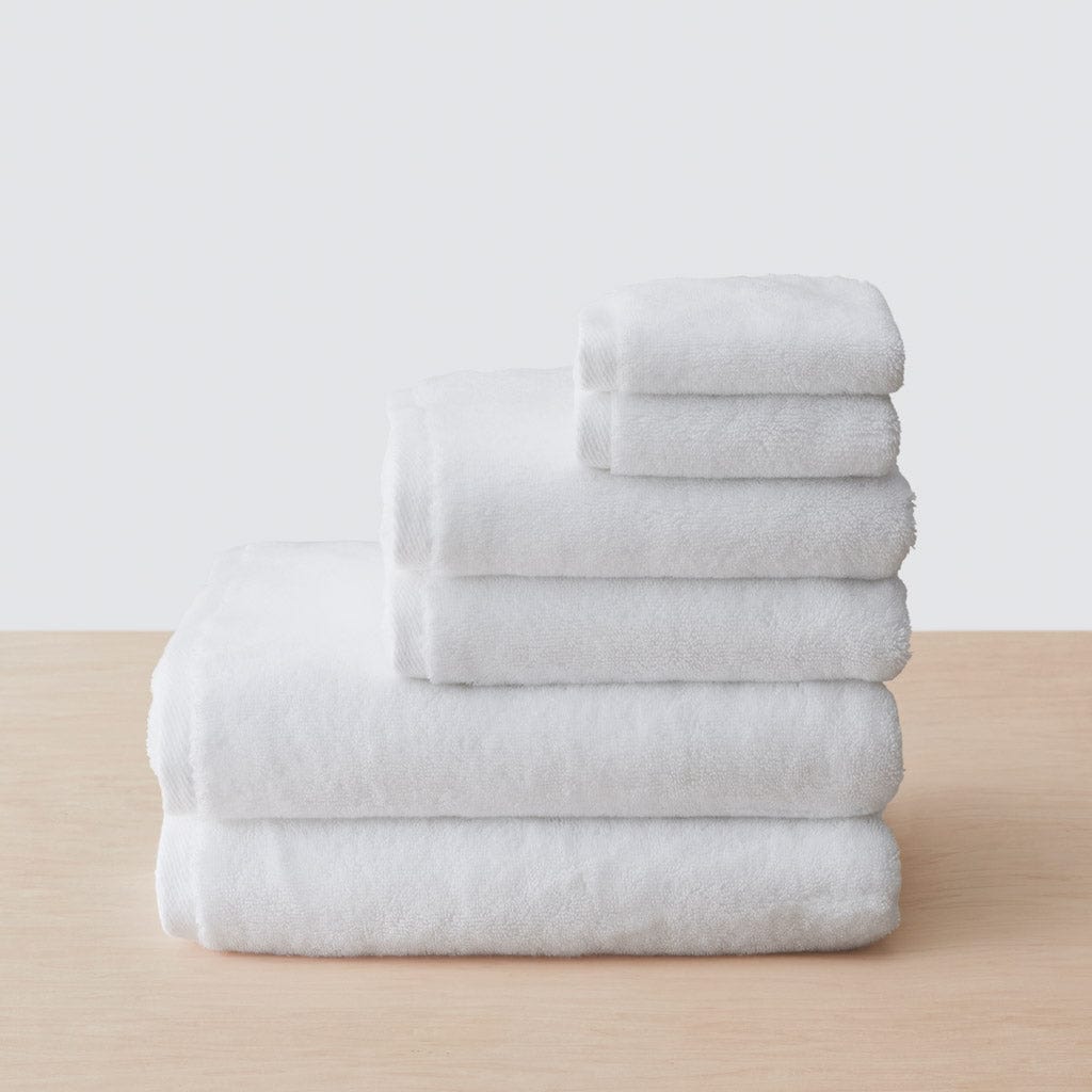 Home SPA bath towel set - Organic Towel Set - Washed Linen Bath