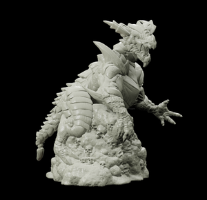 3D Printed Bestiary Vol. 4 Nafarrate - Cidraen Thunder Dragon 32mm Ragnarok D&D - Charming Terrain