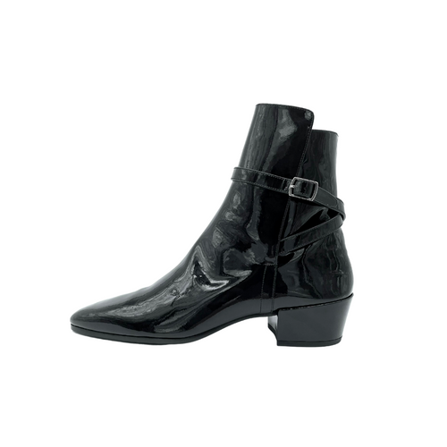 55％以上節約 Men Laurent SAINT Black Lukas LAURENT BOOTIE UNIFOR