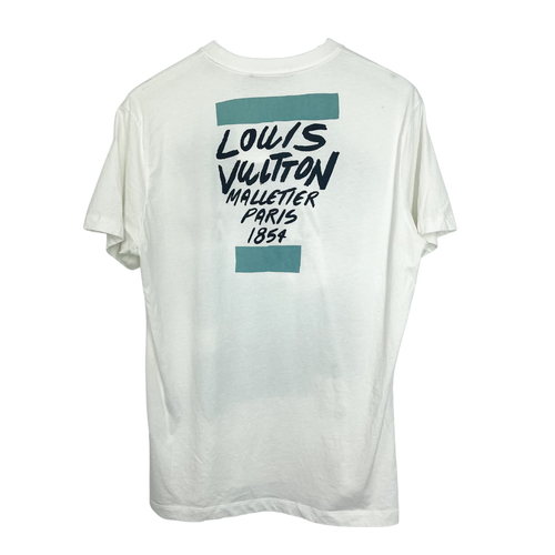 Louis Vuitton White Malletier Paris 1854 Graphic T-Shirt