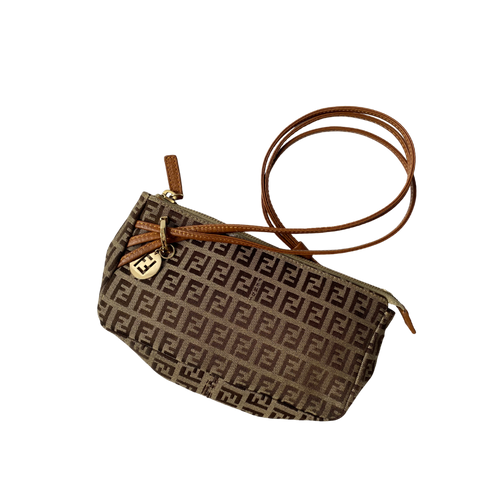 Fendi Zucchino Double Flap – The Vintage New Yorker