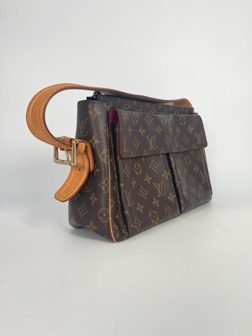 Louis Vuitton - Authenticated Viva Cité Handbag - Leather Brown for Women, Very Good Condition