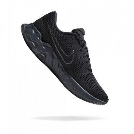 nike renew ride black running shoes