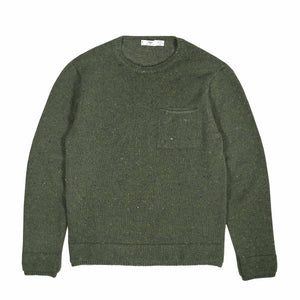 Landscape Turtle Neck Knitted Aran Jumper for Men — Inis Meáin Knitwear