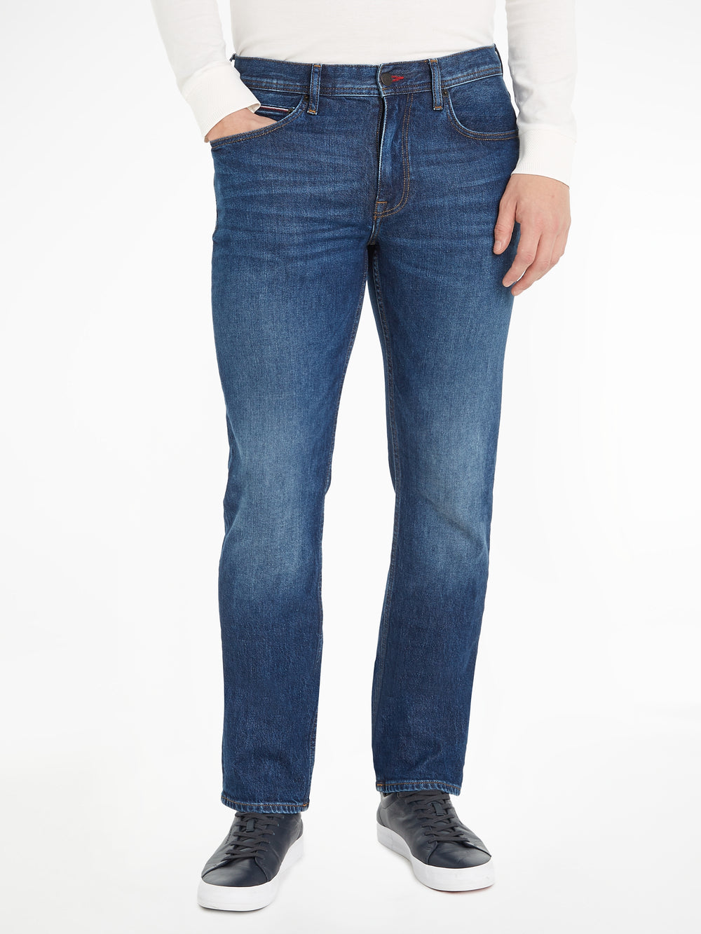 Tommy Hilfiger Bleecker Iowa Slim Faded Jeans - Denim - Galvin for Men | Stretchhosen