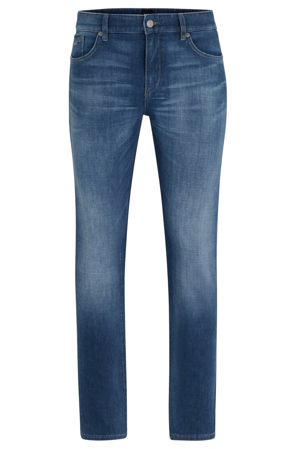 Boss Cashmere Touch Denim Delaware Slim Fit Jeans - Blue