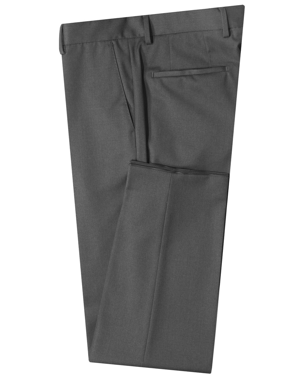 BOSS - Drawstring trousers in virgin-wool serge