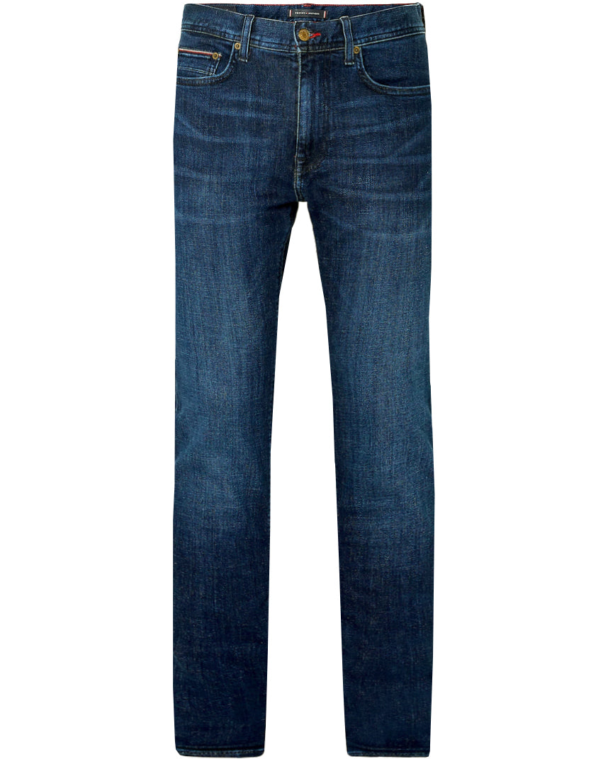 Tommy Hilfiger Bleecker Slim TH Flex Faded Jeans - Denim - Galvin for Men