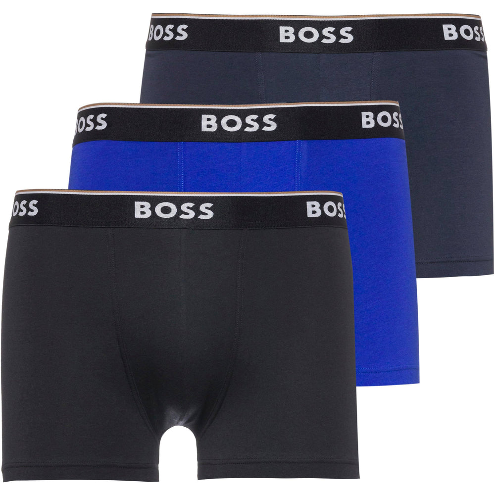 Hugo Boss Pure Cotton Boxer 3 Pack Black