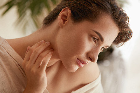 relax with face oils and gua sha facial
