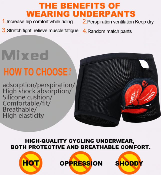 9d premium cycling underwear