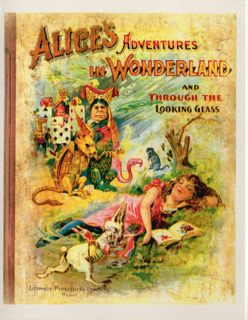 alice and the looking glass book