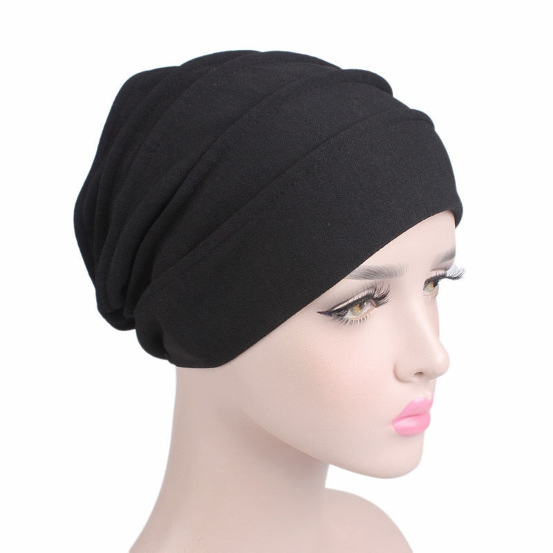 Elastic Cotton Turban Headscarf Bonnet | 10 Dollar Chemo Caps ...