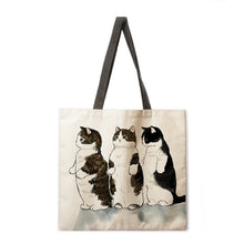 Load image into Gallery viewer, cat print tote bags-handbag-5-M-All10dollars.com

