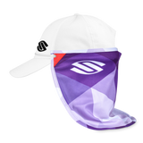 Selkirk Sport Sun-Shield Hat Attachment for sun protection UPF 50+ Purple