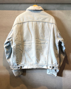 Levi’s-Denim×Boa jacket-(size XL)Made in U.S.A.