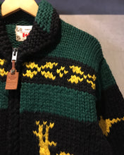 画像をギャラリービューアに読み込む, CHIEFTAIN-Cowichan knit jacket-Made in CANADA
