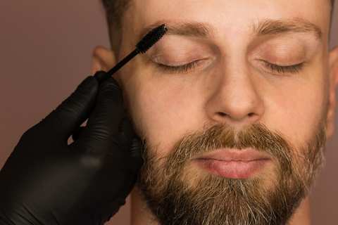 microblading for men for masculine brows, urth