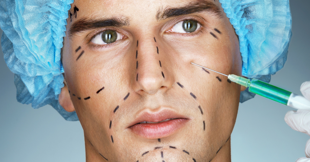 men's botox to treat wrinkles, crow's feet and frown lines, urth