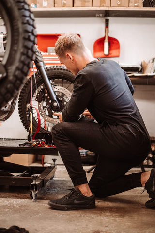 bike in garage