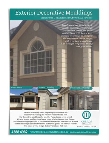 Exterior mouldings catalogue