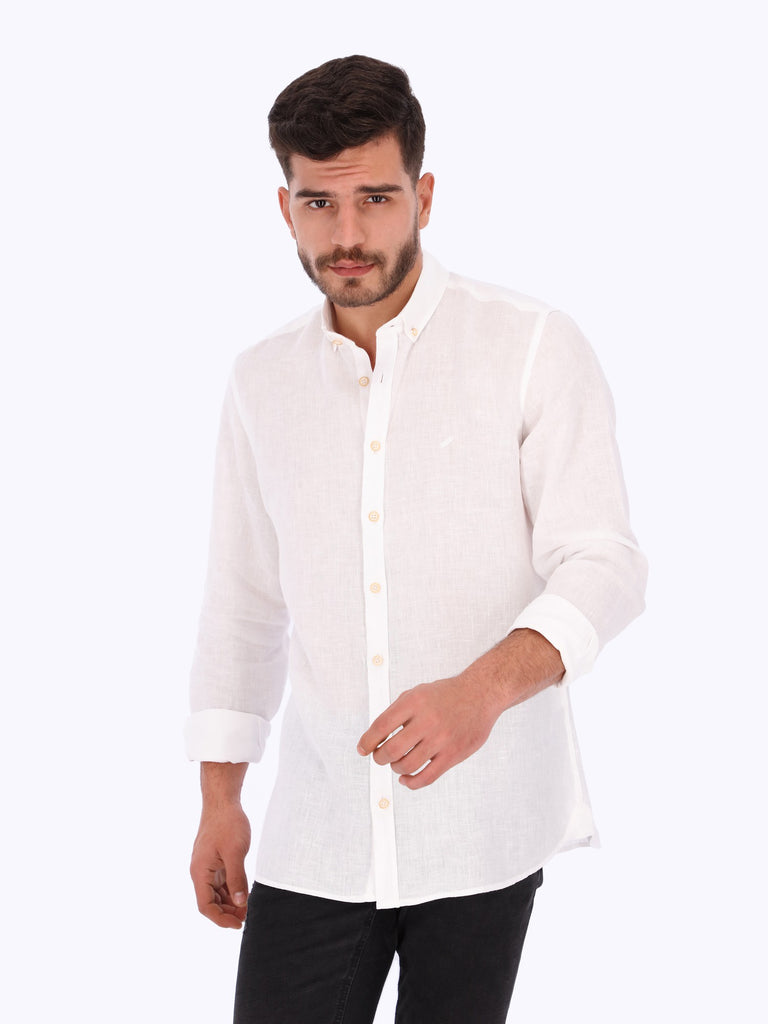 Daniel Hechter Front Pocket Linen Shirt – TFK