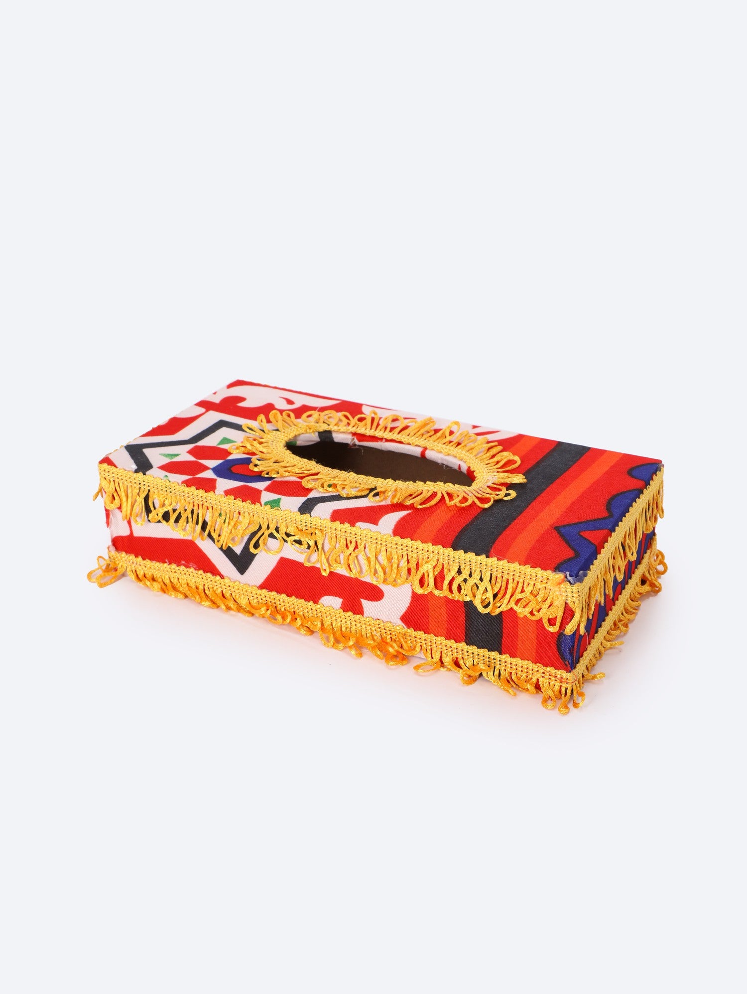Ramadan Tissue Box with Khayamiya Print