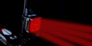 Light - Red Rear Waterproof Safety Light - Fitted to seat post