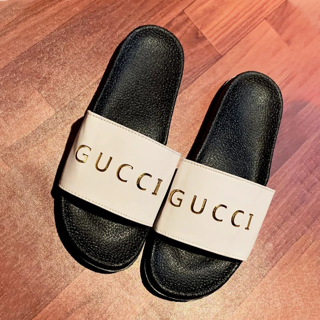 gucci flip flops first copy