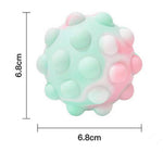 3D Antistress Rainbow BallToys Decompression Squeeze Elastic Ball