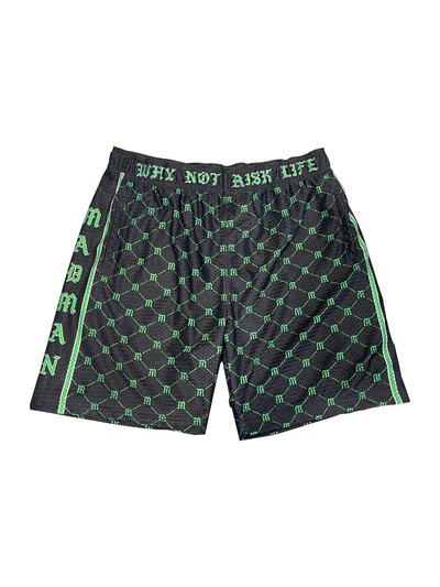 Madman Black 'Monogram' Shorts – Madman Los Angeles