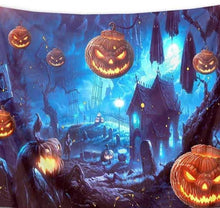 Halloween Gift Scarecrow Pumpkin Hanging Tapestry Wall Decor Best Decoration Festival Decor Gift