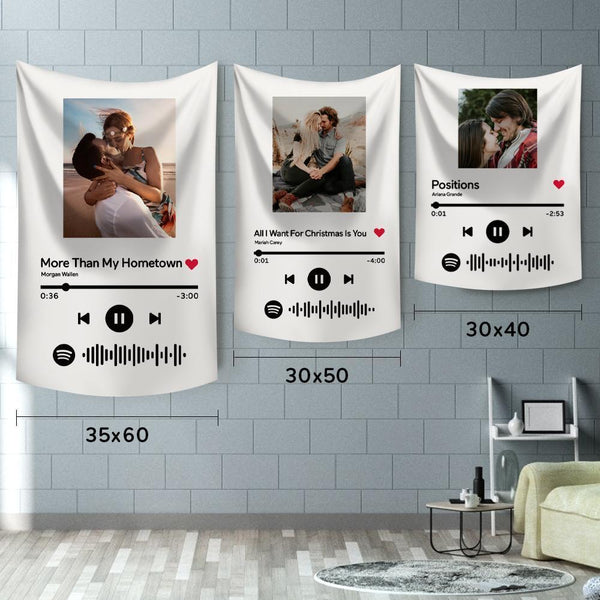 spotify code wall