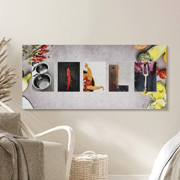 Billy Canvas Name Art Painting Spell You Name frame - Food Style - customphototapestry