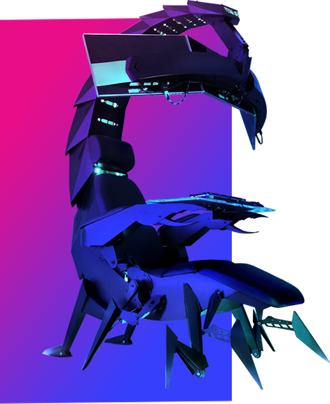 Cluvens Scorpion : cet incroyable fauteuil gamer est également